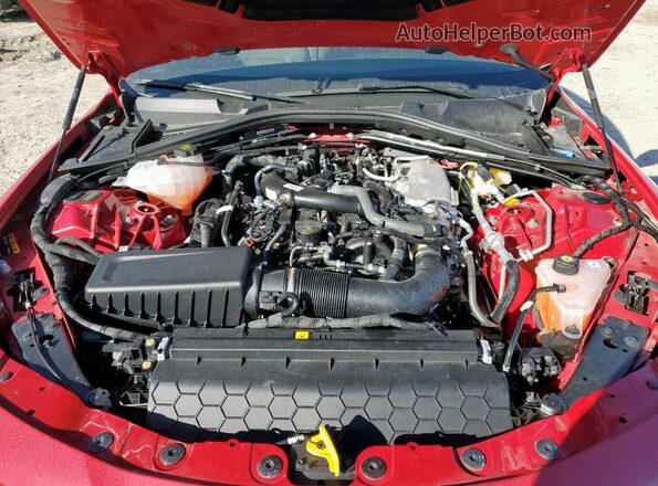 ZARFAMBN9R7684662 2024 ALFA ROMEO GIULIA Красный Вид задней части салона