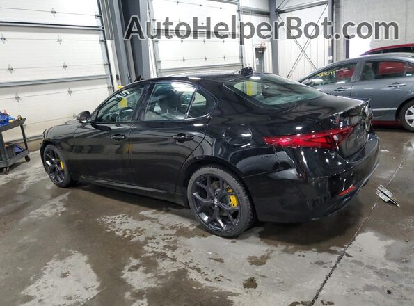 ZARFANBN2L7632660 2020 ALFA ROMEO GIULIA Черный Задняя левая четверть