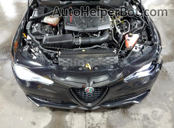 ZARFANBN2L7632660 2020 ALFA ROMEO GIULIA Черный Вид задней части салона