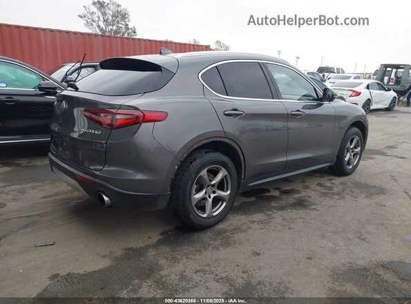 ZASPAJAN0L7C92375 2020 ALFA ROMEO STELVIO Серый Задняя правая четверть