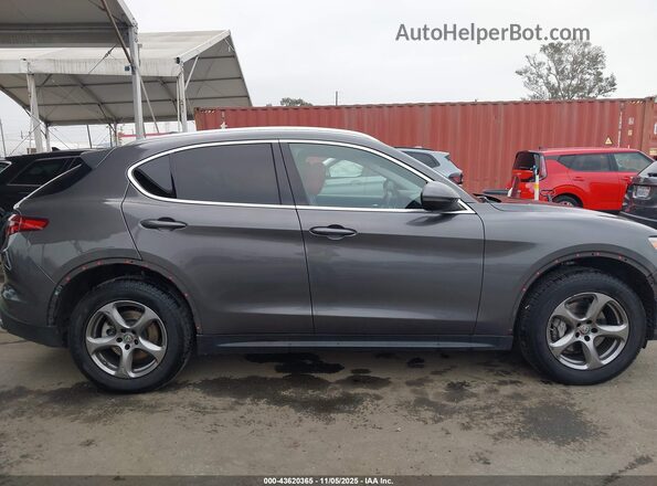 ZASPAJAN0L7C92375 2020 ALFA ROMEO STELVIO Серый Вид задней части салона