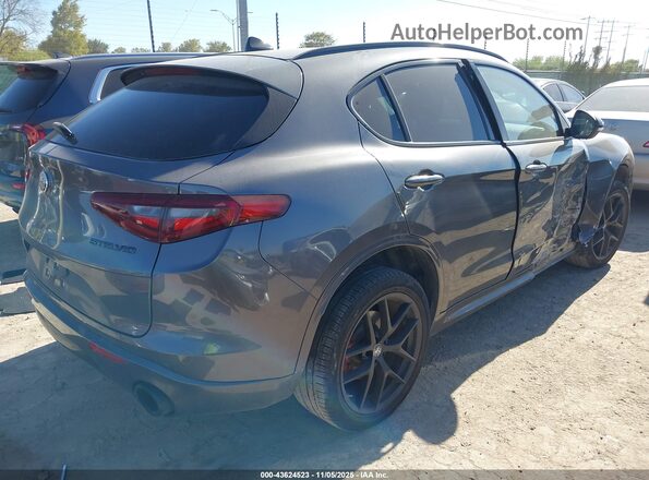 ZASPAJAN2L7C73200 2020 ALFA ROMEO STELVIO Gray Trasero derecho
