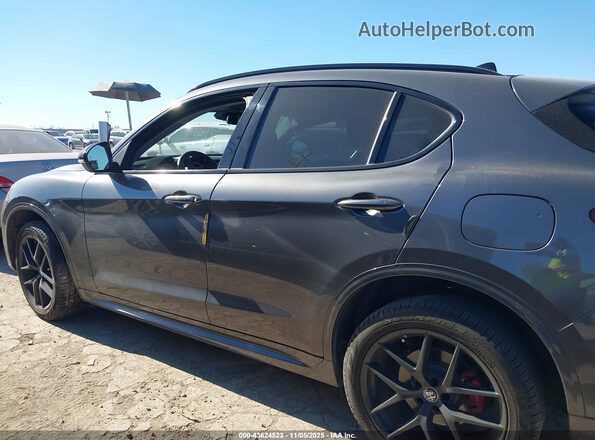 ZASPAJAN2L7C73200 2020 ALFA ROMEO STELVIO Gray Vista interior de 360 grados