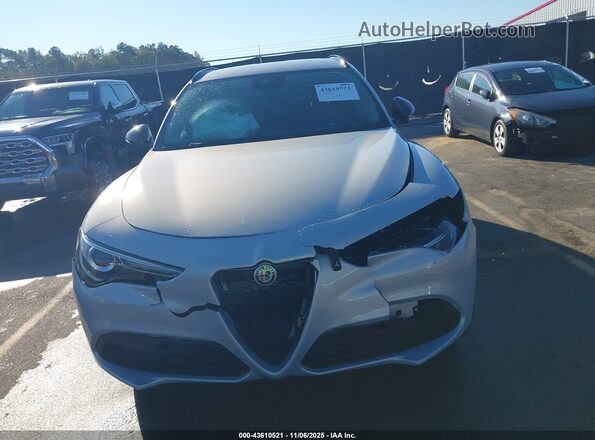 ZASPAJAN8M7D12079 2021 ALFA ROMEO STELVIO Gray ხელსაწყოთა პანელის ხედი