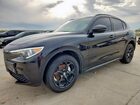 2021 Alfa Romeo Stelvio Sport Черный vin: ZASPAKAN1M7D09692