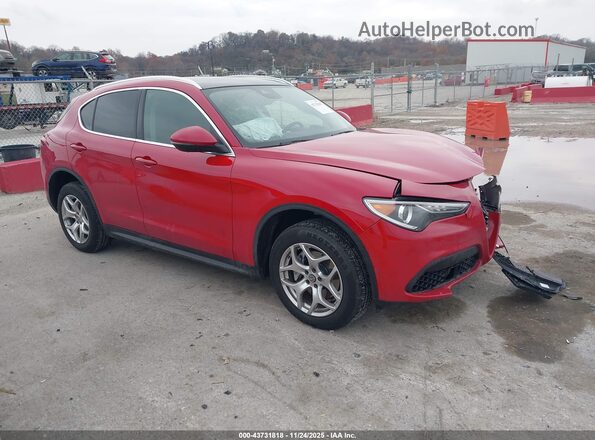 ZASPAKANXM7D18620 2021 ALFA ROMEO STELVIO Red Delantero derecho
