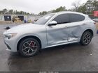 2021 Alfa Romeo Stelvio Ti Awd Silver vin: ZASPAKBN0M7D14705