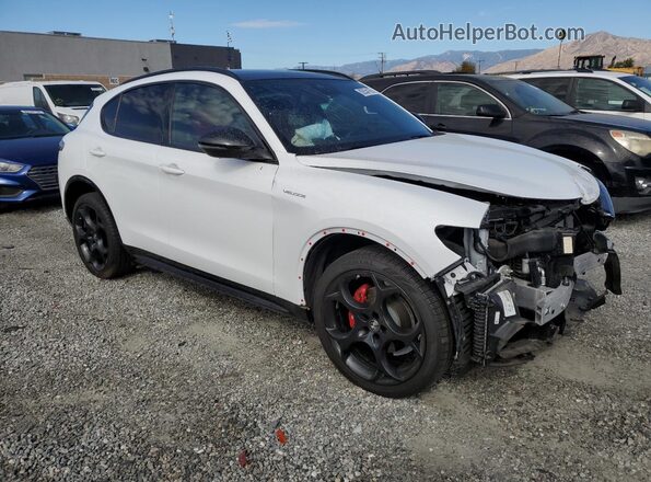 ZASPAKBN3R7D78793 2024 ALFA ROMEO STELVIO Белый Передняя правая четверть