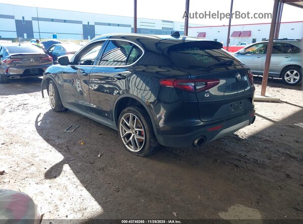 ZASPAKBN6K7C70397 2019 ALFA ROMEO STELVIO Black Հետևի ձախ