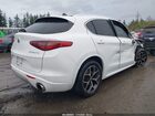 2021 Alfa Romeo Stelvio Ti Awd Белый vin: ZASPAKBN6M7D15034