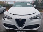 2021 Alfa Romeo Stelvio Ti Awd Белый vin: ZASPAKBN6M7D15034