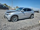 2021 Alfa Romeo Stelvio Ti Silver vin: ZASPAKBN6M7D16023