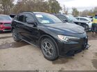2023 Alfa Romeo Stelvio Ti Awd Black vin: ZASPAKBN8P7D50825