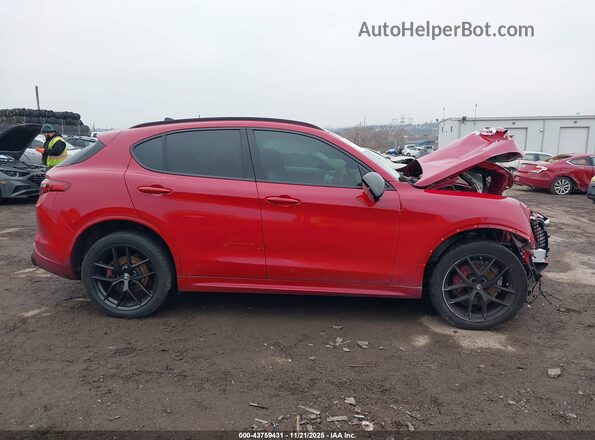 ZASPAKBNXL7C74423 2020 ALFA ROMEO STELVIO Red Vista interior trasera