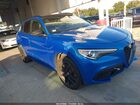 2020 Alfa Romeo Stelvio Ti Sport Awd Blue vin: ZASPAKBNXL7C76446