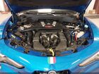 2022 Alfa Romeo Stelvio Quadrifoglio Awd Синий vin: ZASPAKEV6N7D48645