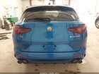 2022 Alfa Romeo Stelvio Quadrifoglio Awd Синий vin: ZASPAKEV6N7D48645