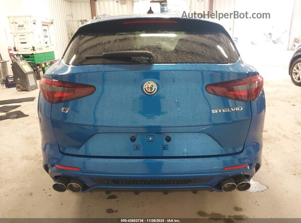ZASPAKEV6N7D48645 2022 ALFA ROMEO STELVIO Синий 