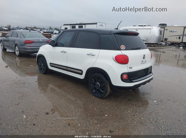 ZFBCFADH8HZ040189 2017 FIAT 500L Белый Задняя левая четверть