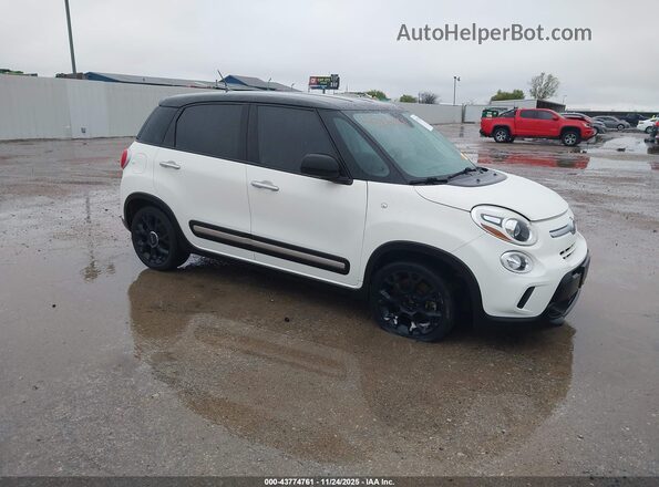 ZFBCFADH8HZ040189 2017 FIAT 500L Белый Передняя правая четверть