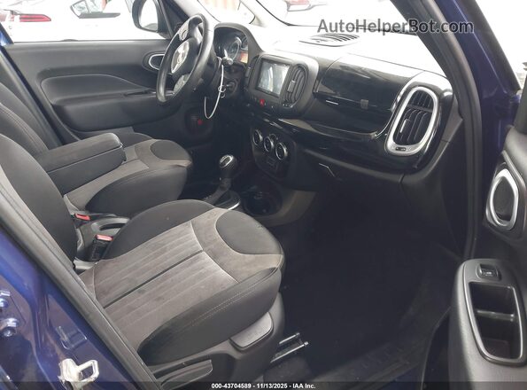 ZFBCFADHXGZ037616 2016 FIAT 500L Blue Widok wnętrza z przodu