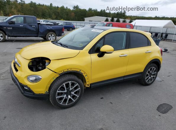 ZFBCFYET1GP341585 2016 FIAT 500X Yellow Przód lewy