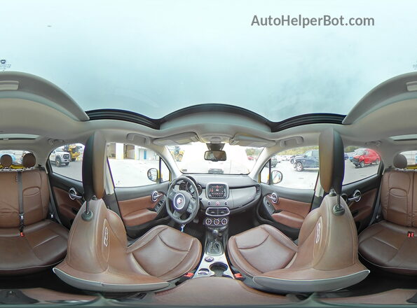 ZFBCFYET1GP341585 2016 FIAT 500X Yellow 