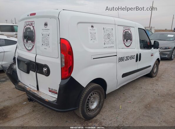 ZFBERFAB3J6L53266 2018 RAM PROMASTER CITY Белый Задняя правая четверть