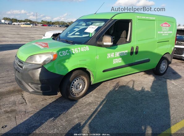 ZFBERFATXG6B83735 2016 RAM PROMASTER CITY Зеленый Передняя левая четверть