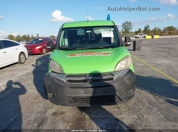 ZFBERFATXG6B83735 2016 RAM PROMASTER CITY Зеленый Вид щитка приборов