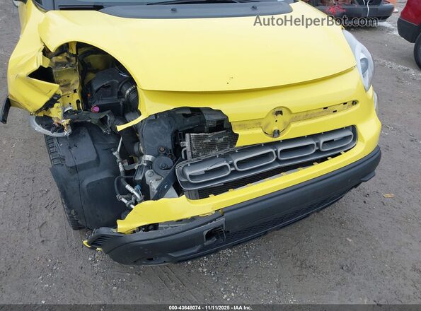 ZFBNFADH0KZ042437 2019 FIAT 500L Желтый Вид спереди