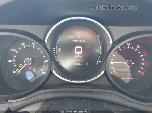 ZFBNFADH2KZ042147 2019 FIAT 500L Серый Вид задних сидений