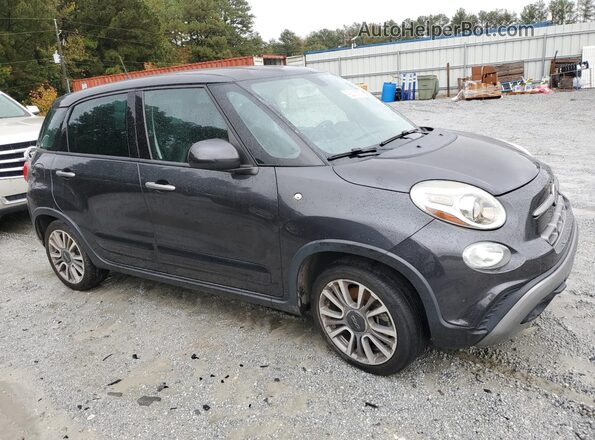 ZFBNFADH8KZ041813 2019 FIAT 500L Серый Передняя правая четверть