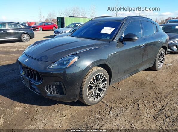 ZN682AVA5P7429445 2023 MASERATI GRECALE Black Vista tres cuartos delantera izquierda