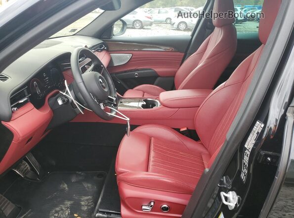 ZN682AVM8P7429370 2023 MASERATI GRECALE Black Вид салону спереду