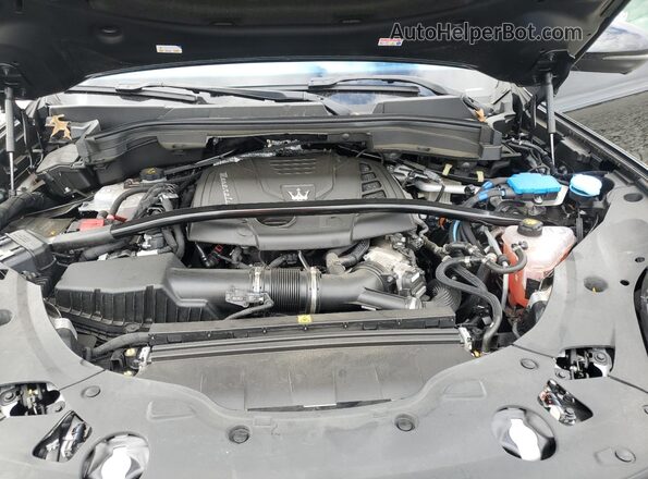 ZN682AVM8P7429370 2023 MASERATI GRECALE Black Вид підкапотного простору