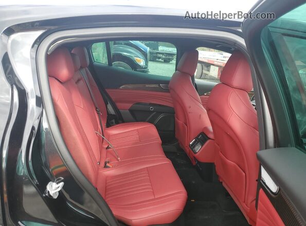 ZN682AVM8P7429370 2023 MASERATI GRECALE Black Вид задньої частини салону