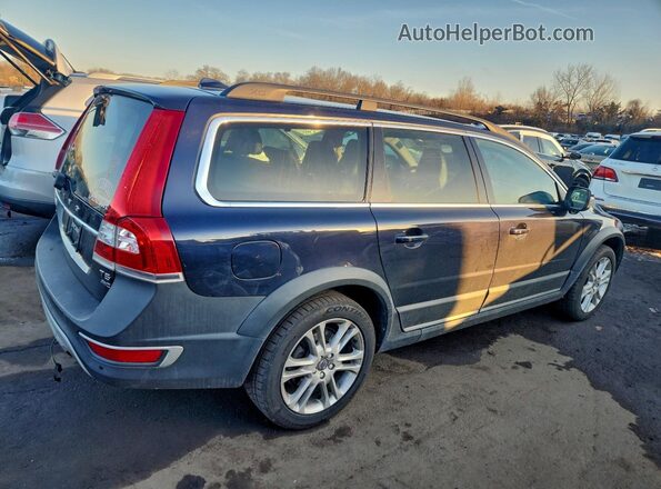 YV4612NM6G1265117 2016 VOLVO XC70 Синий Передняя правая четверть