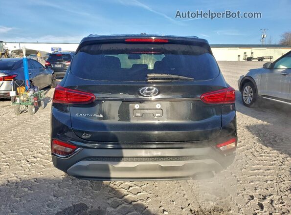 5NMS23AD0KH004364 2019 HYUNDAI SANTA FE Черный Вид салона спереди