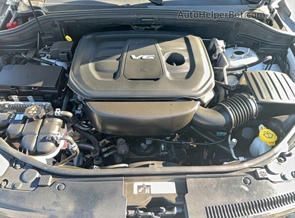 1C4RJEAG9KC572361 2019 JEEP GRAND CHER Белый Вид панели приборов