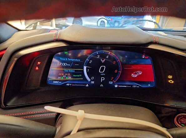 1G1YB3D41S5108783 2025 CHEVROLET CORVETTE Белый Вид задних сидений