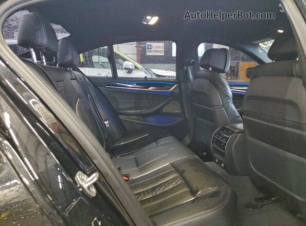 WBAJB9C56JB035395 2018 BMW M5 Черный Вид задней части салона