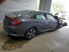 2019 Honda Civic Lx Gray vin: 2HGFC2F69KH589946