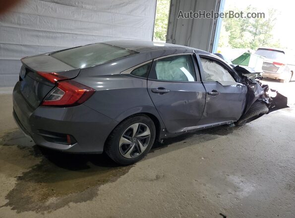 2HGFC2F69KH589946 2019 HONDA CIVIC Gray წინა მარჯვენა