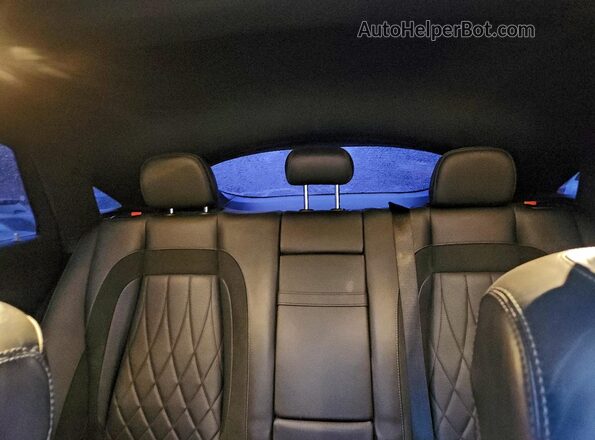 4JGFD6BB1MA391638 2021 MERCEDES-BENZ GLE-CLASS Синий Вид задней части салона
