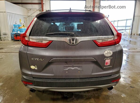 5J6RW2H99HL023558 2017 HONDA CRV Серый Вид салона спереди