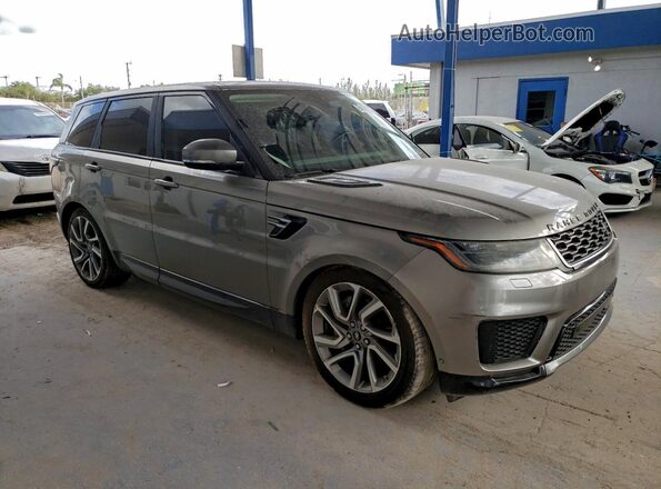 SALWR2RU7KA861540 2019 LAND ROVER RANGE Серый Передняя правая четверть