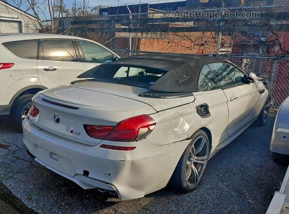 WBS6G9C55GD932143 2016 BMW M6 Белый Вид спереди