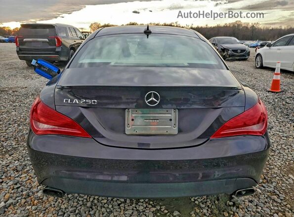 WDDSJ4EB6GN356334 2016 MERCEDES-BENZ CLA-CLASS Фиолетовый Вид салона спереди