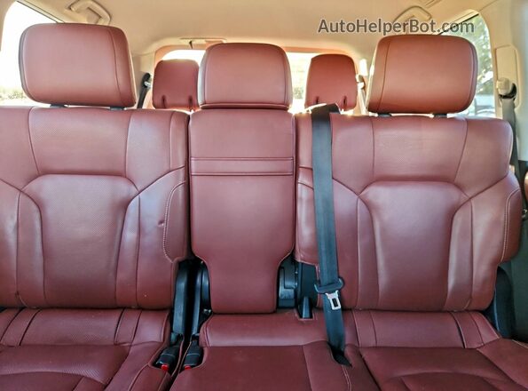 JTJDY7AX1L4316872 2020 LEXUS LX Gray Rear interior view